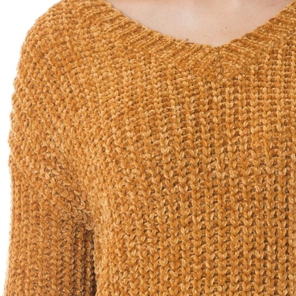 Ultra Soft Mustard Sweater Fall Trend - Picture 6 of 8